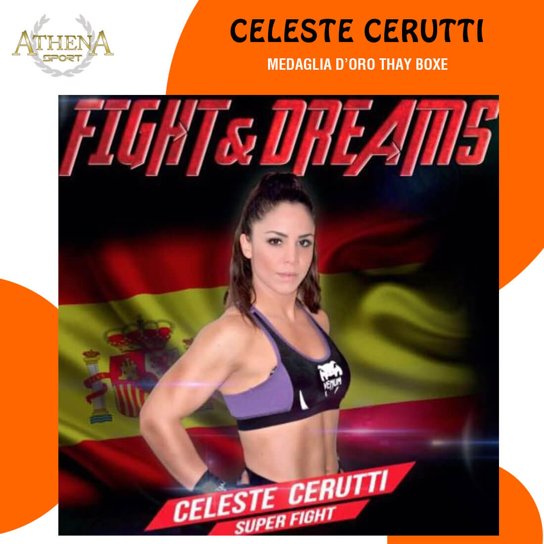 Celeste Cerutti testimonial Athena Sport Torino